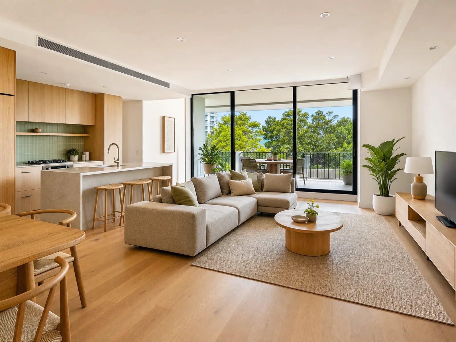 Light-Filled Two Bedroom Apartment — presentation sample
