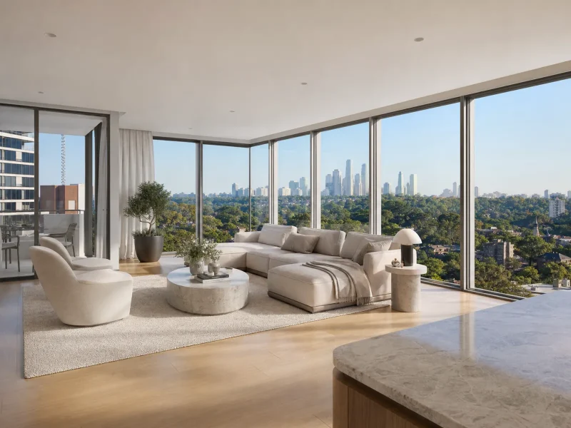 Skyline Apartment with Park Views — presentation sample